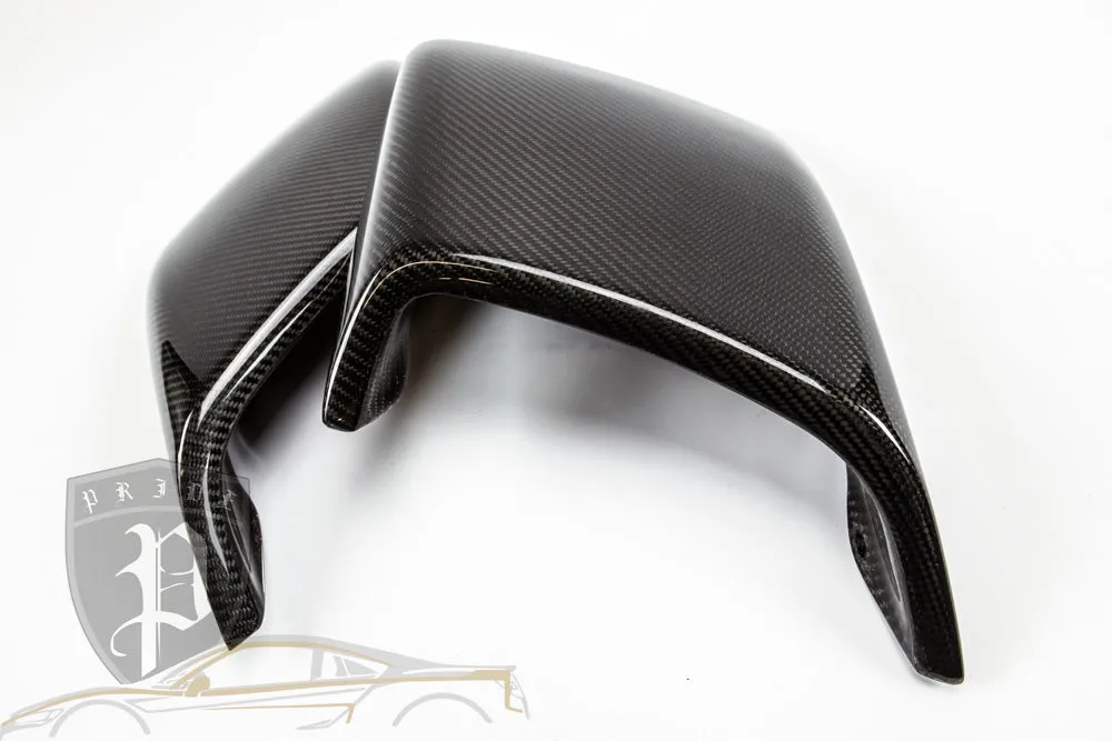 PRIDE Side Ducts / Vents - GT Style - Carbon
