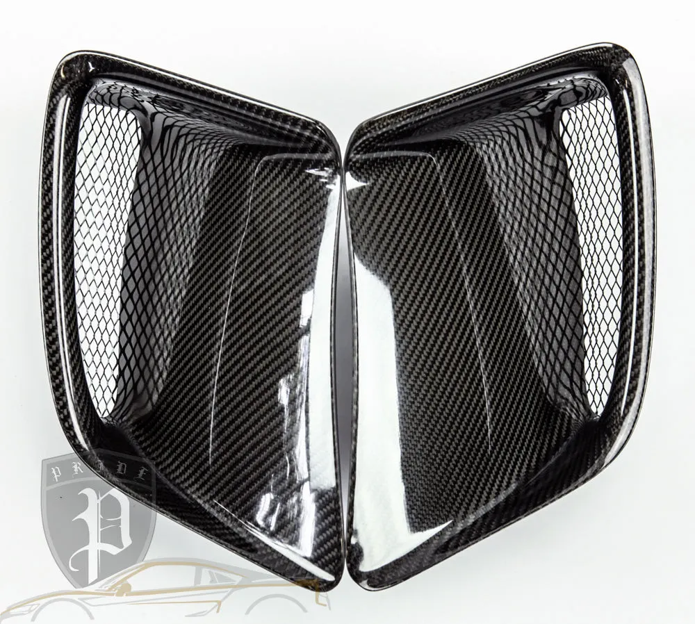 PRIDE Side Ducts / Vents - OEM Style - Carbon