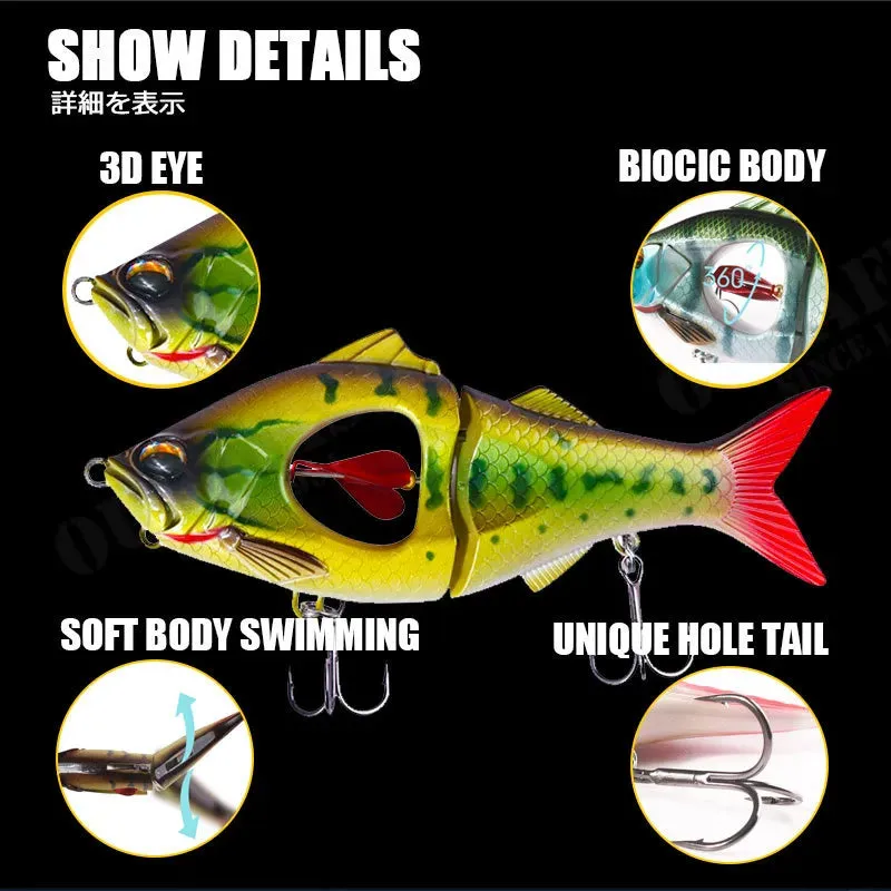 Propeller Glider Fishing Lures Sinking 10g 22.5g Metal Belly Blade Swimbait