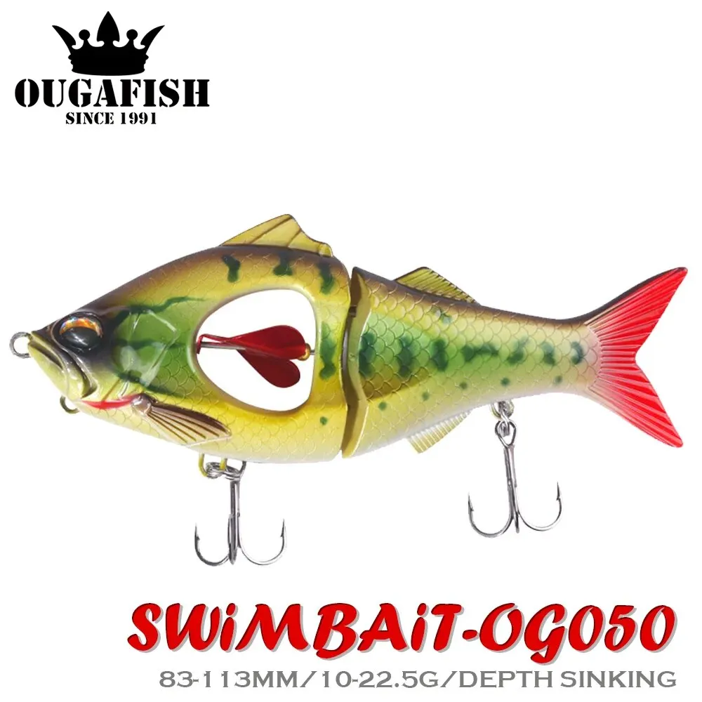 Propeller Glider Fishing Lures Sinking 10g 22.5g Metal Belly Blade Swimbait