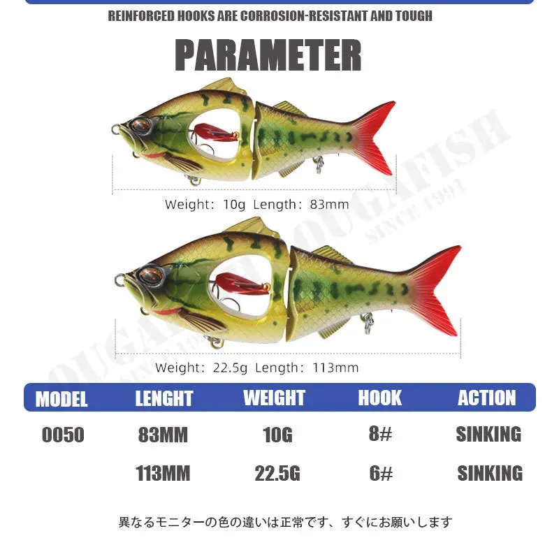 Propeller Glider Fishing Lures Sinking 10g 22.5g Metal Belly Blade Swimbait