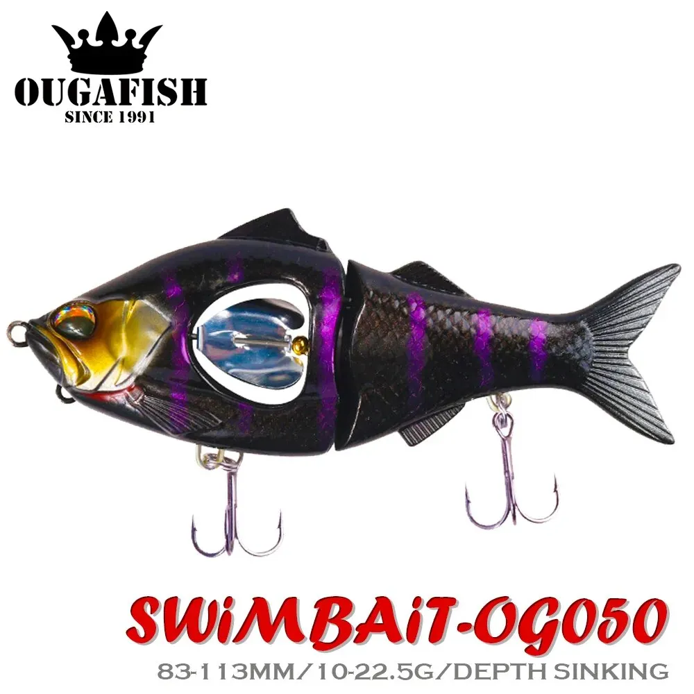 Propeller Glider Fishing Lures Sinking 10g 22.5g Metal Belly Blade Swimbait