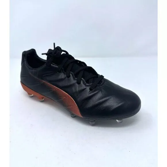 Puma King Platinum 21 FG AG Men 7/ Women 8 Black Soccer Cleats Men’s 106478-04