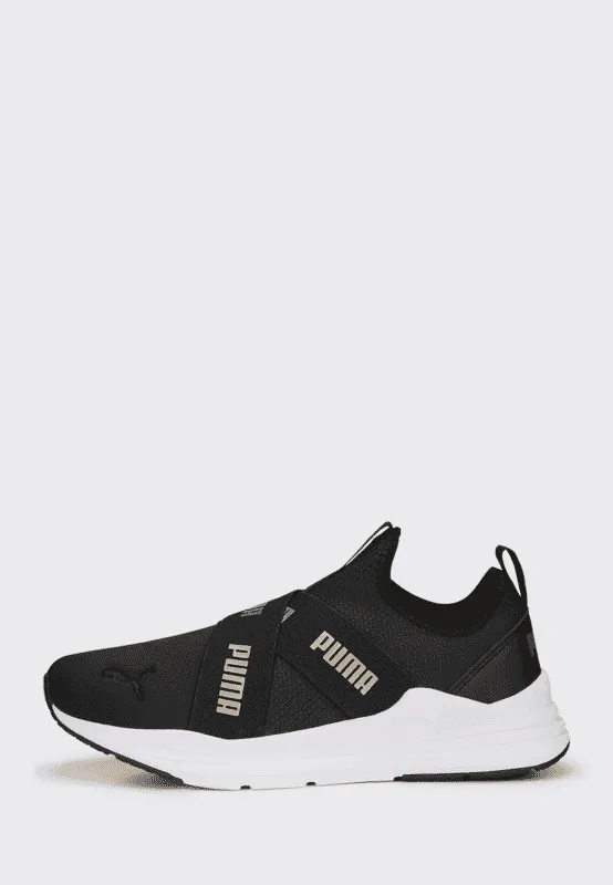 PUMA WIRED RUN SLIPON SPACE METALLICS