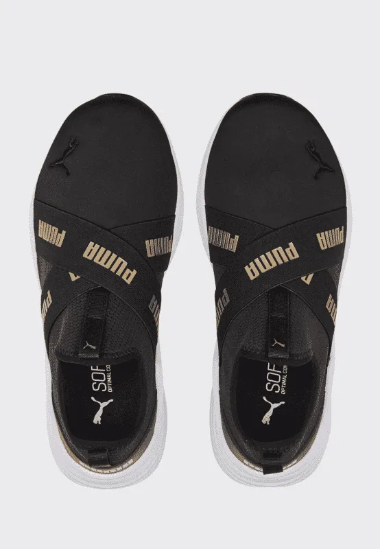 PUMA WIRED RUN SLIPON SPACE METALLICS