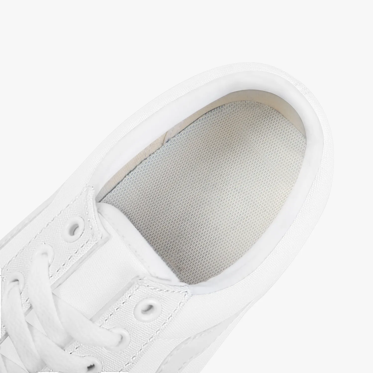 Punk Cherry Blossom Low-Top Canvas Sneakers