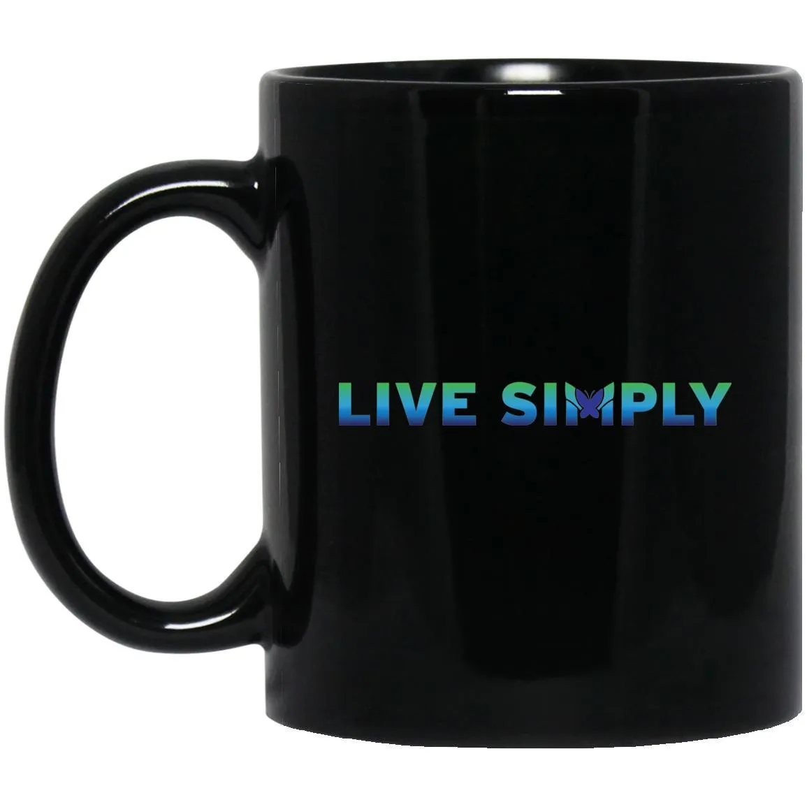 "Live Simply" Colorful Mug
