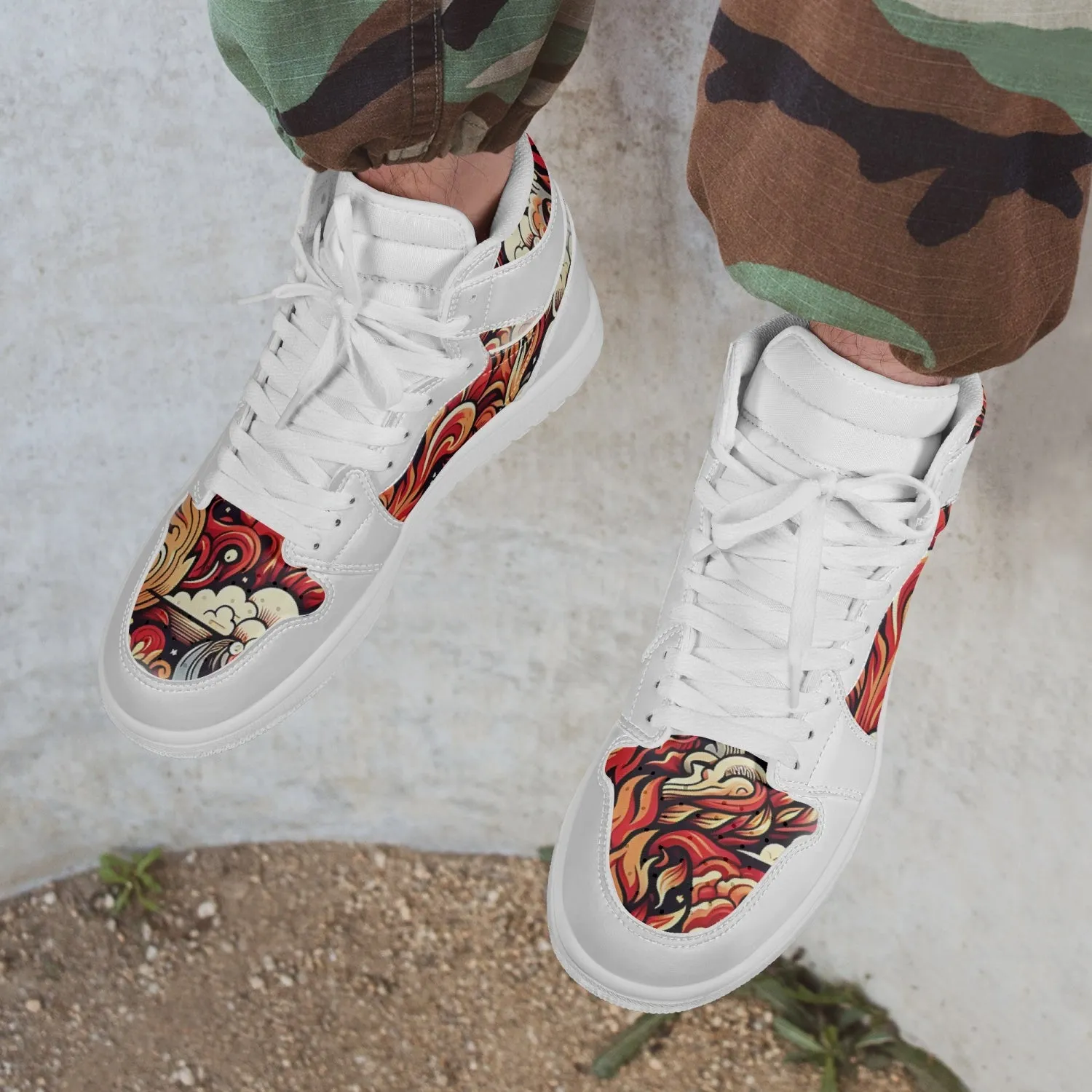 Raging Fire - High-Top Sneakers