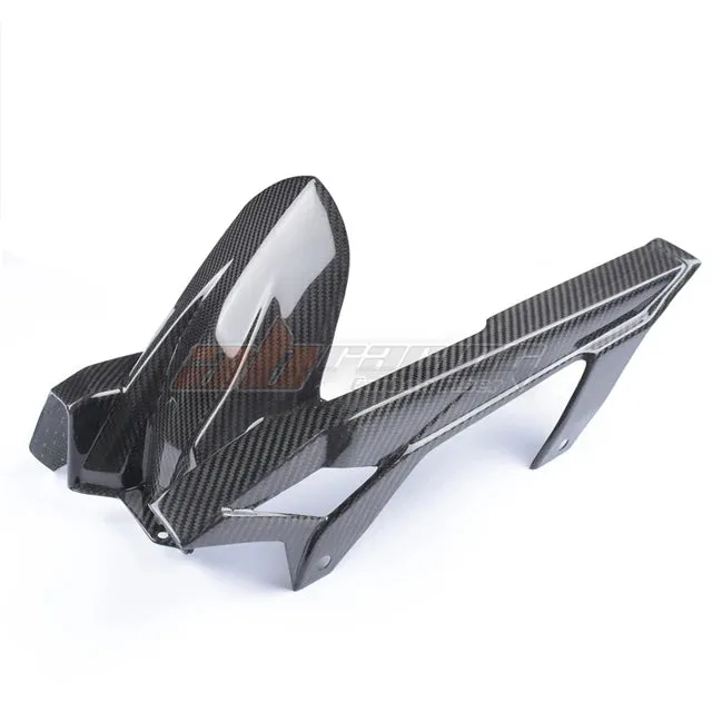 Rear Hugger Tire Mudguard Fender For Kawasaki Ninja400 2017 2020 Full Carbon Fiber 100%
