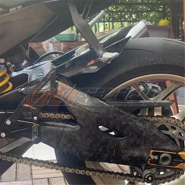 Rear Swingarm Frame Guard Cowling Fairing For Yamaha YZF R1 2015 2020 Full Carbon Fiber 100%
