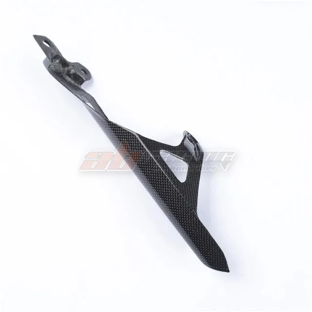 Rear Upper Chain Guard Mud Cover Fairing Cowl For Ducati Monster 1200/1200S 2017  Full Carbon Fiber 100%