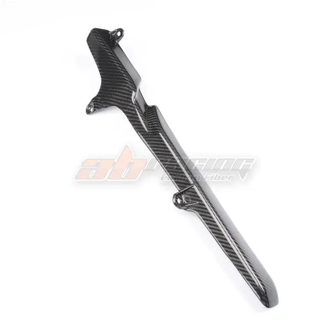Rear Upper Chain Guard Mud Cover Fairing Cowl For Honda CBR600RR 2007 2019 Full Carbon Fiber 100%