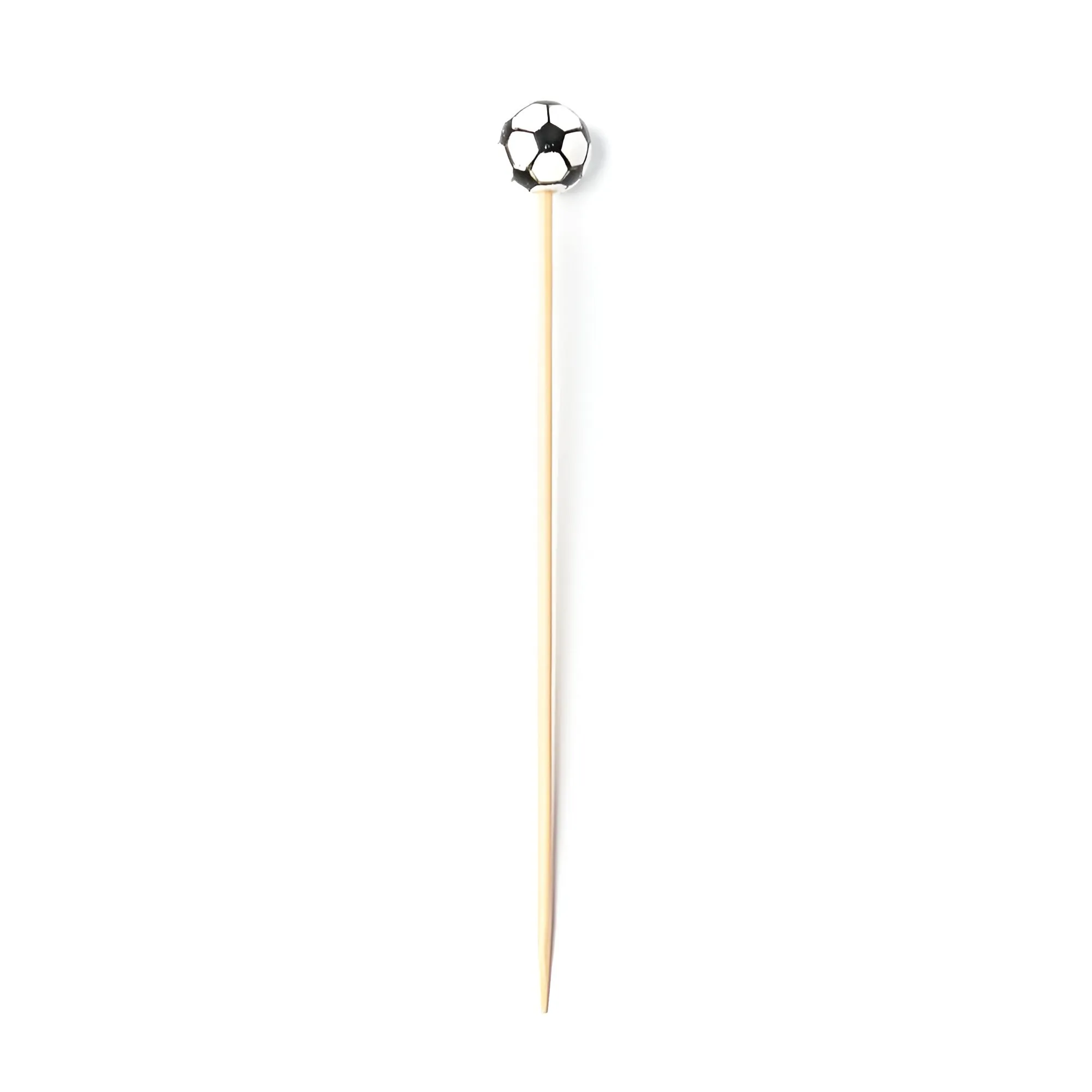 RiteEarth - 4.75" Bamboo Pick - Soccer, Pack of 5000 - PB476