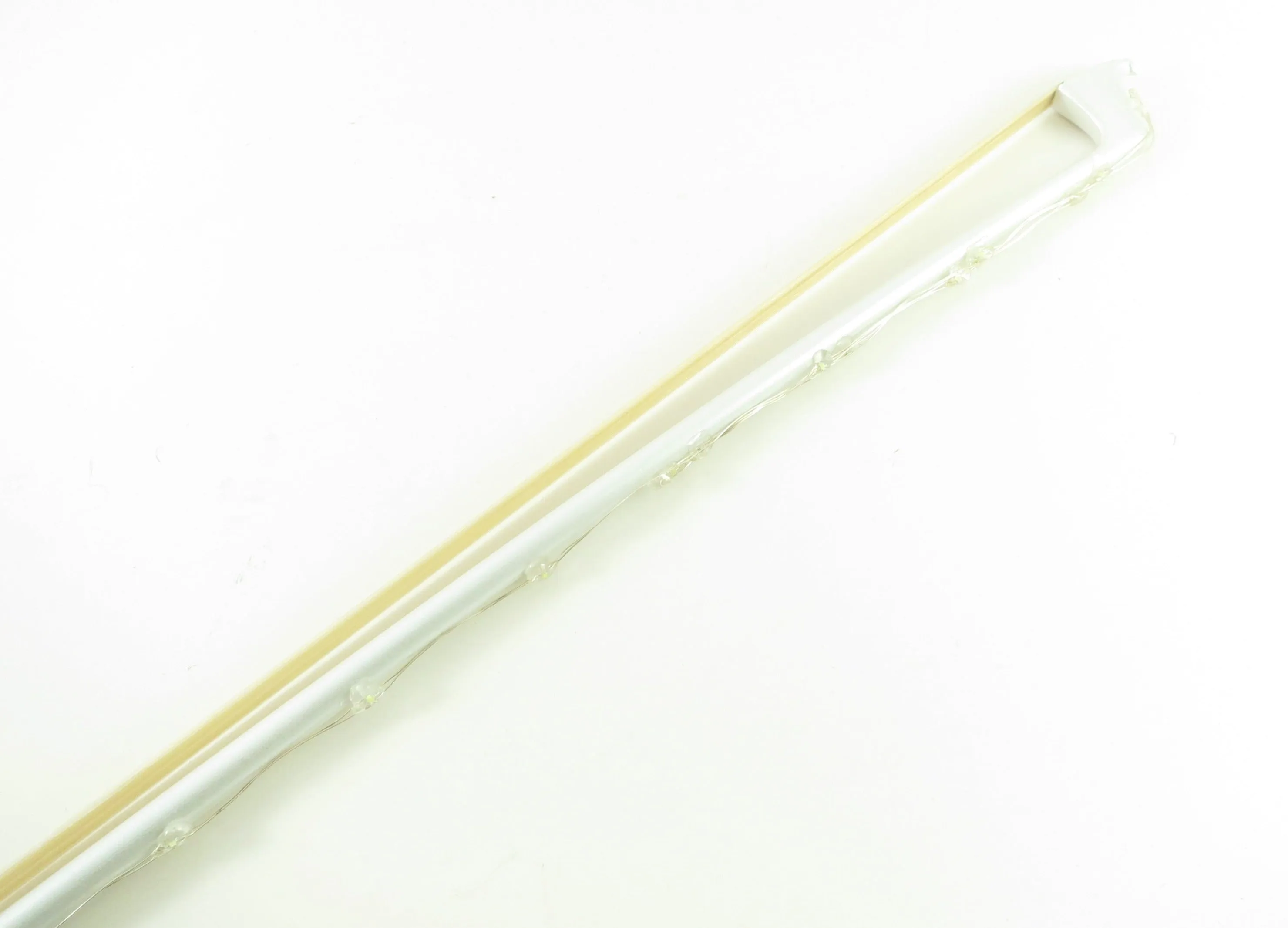 Rozanna's Violins Glow Bow Angel White Carbon Fiber Violin Bow