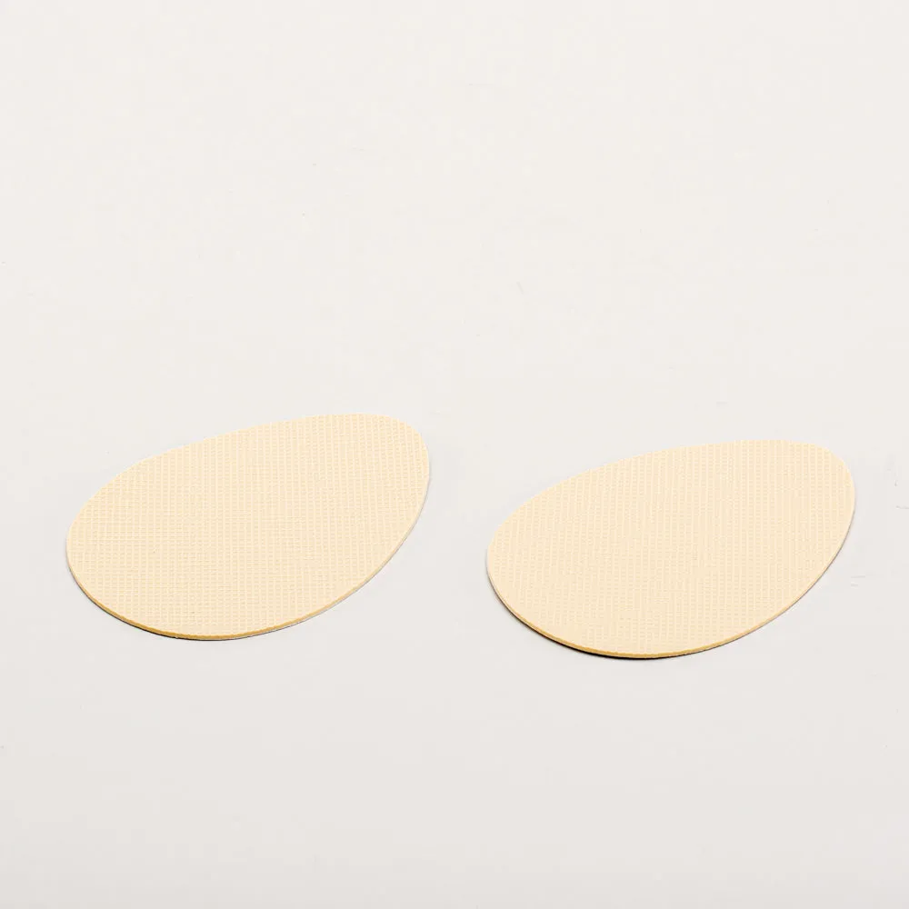 Rubber Adhesive Non-Slip Sole Protector Pads (Tan)