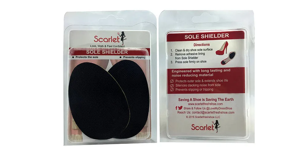 Scarlet Sole Shielder: Stick-On Pad to Instantly Repair & Shield Shoe Sole