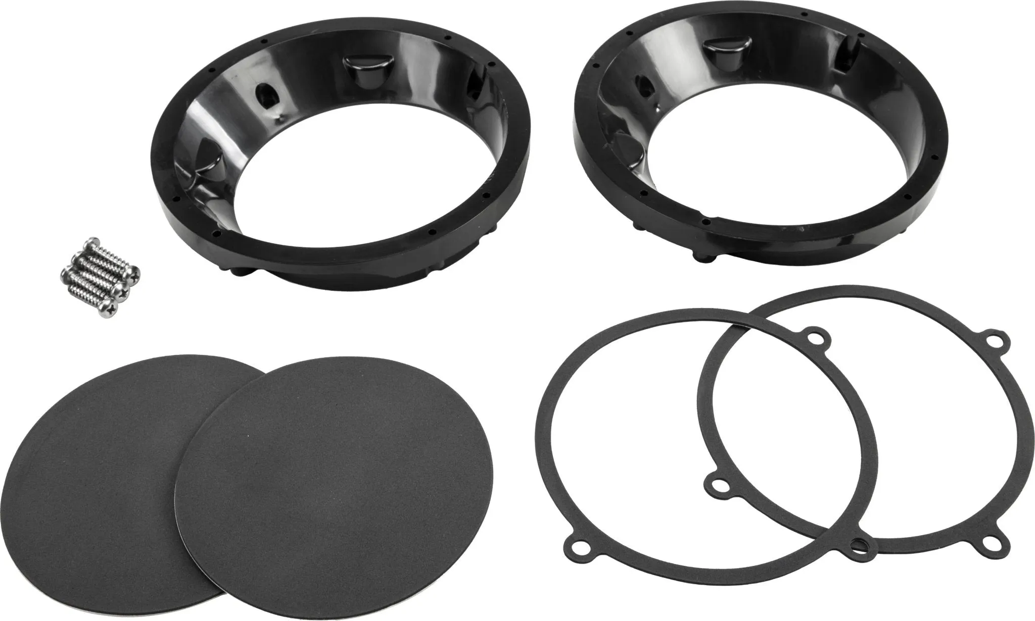 Scosche SAHD675B Front Speaker Adapter Rings - 6.75in.