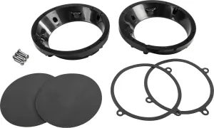 Scosche SAHD675B Front Speaker Adapter Rings - 6.75in.