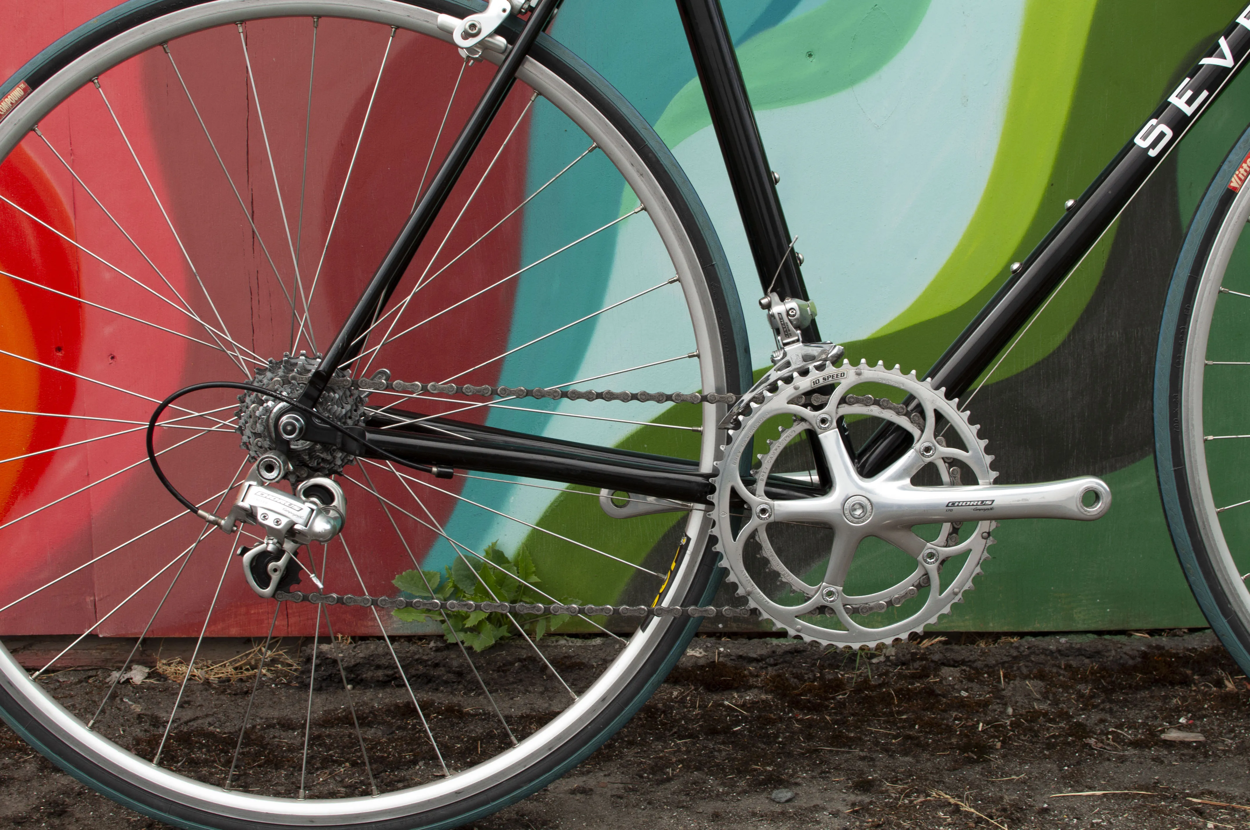 Seven Axiom 51cm Steel Road Bike, Black