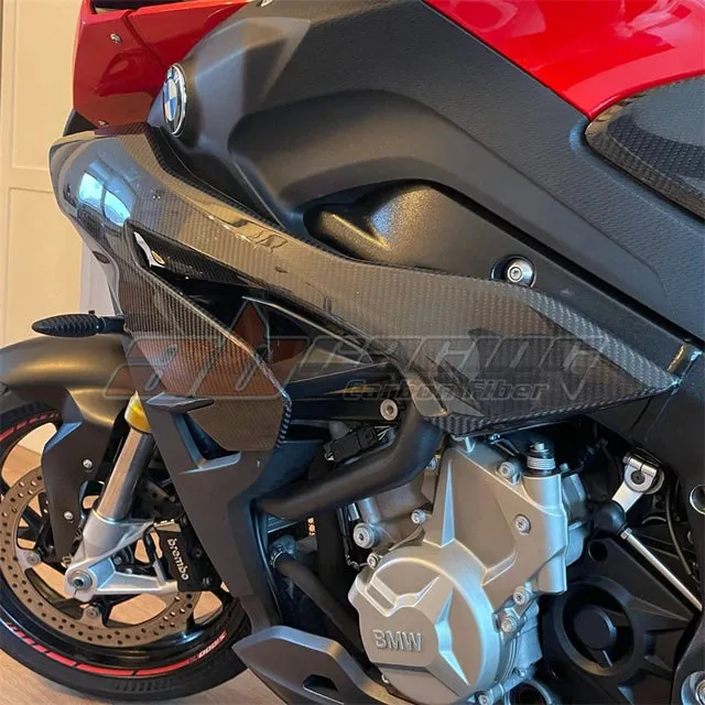 Side Panels Cowl Fairings For Bmw S1000xr 2015 - 2019 Full Carbon Fiber 100% Twill