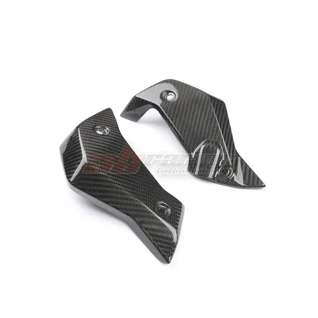 Side Radiator Cover Panel Trim Cowling For Bmw R1200r 2015-2018 Carbon Fiber 100% Twill