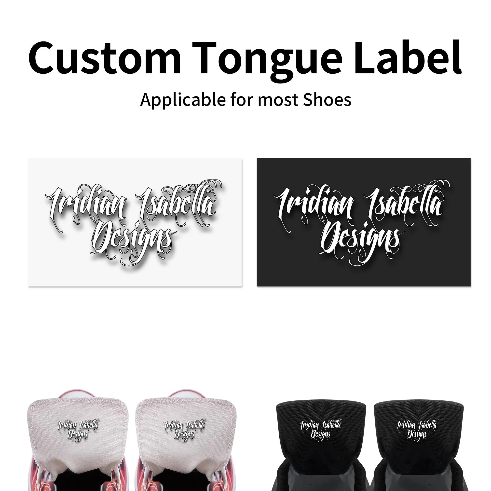 Skulls and Dice Tattoo Pattern Running Shoes