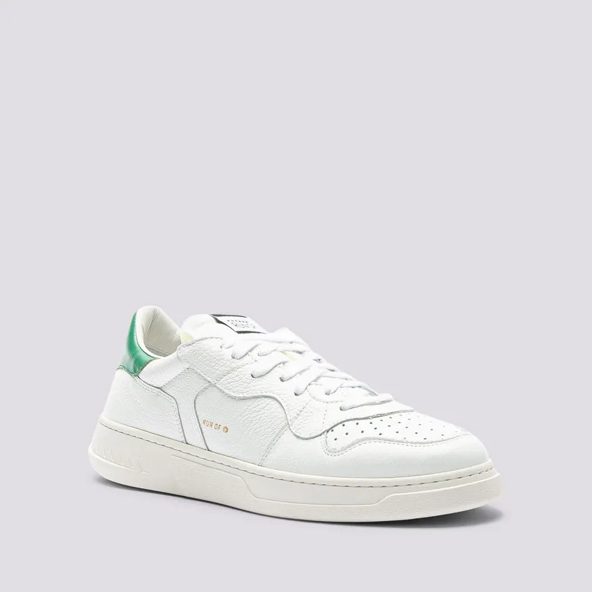 Sneaker Run Of CLASSIC bianco verde
