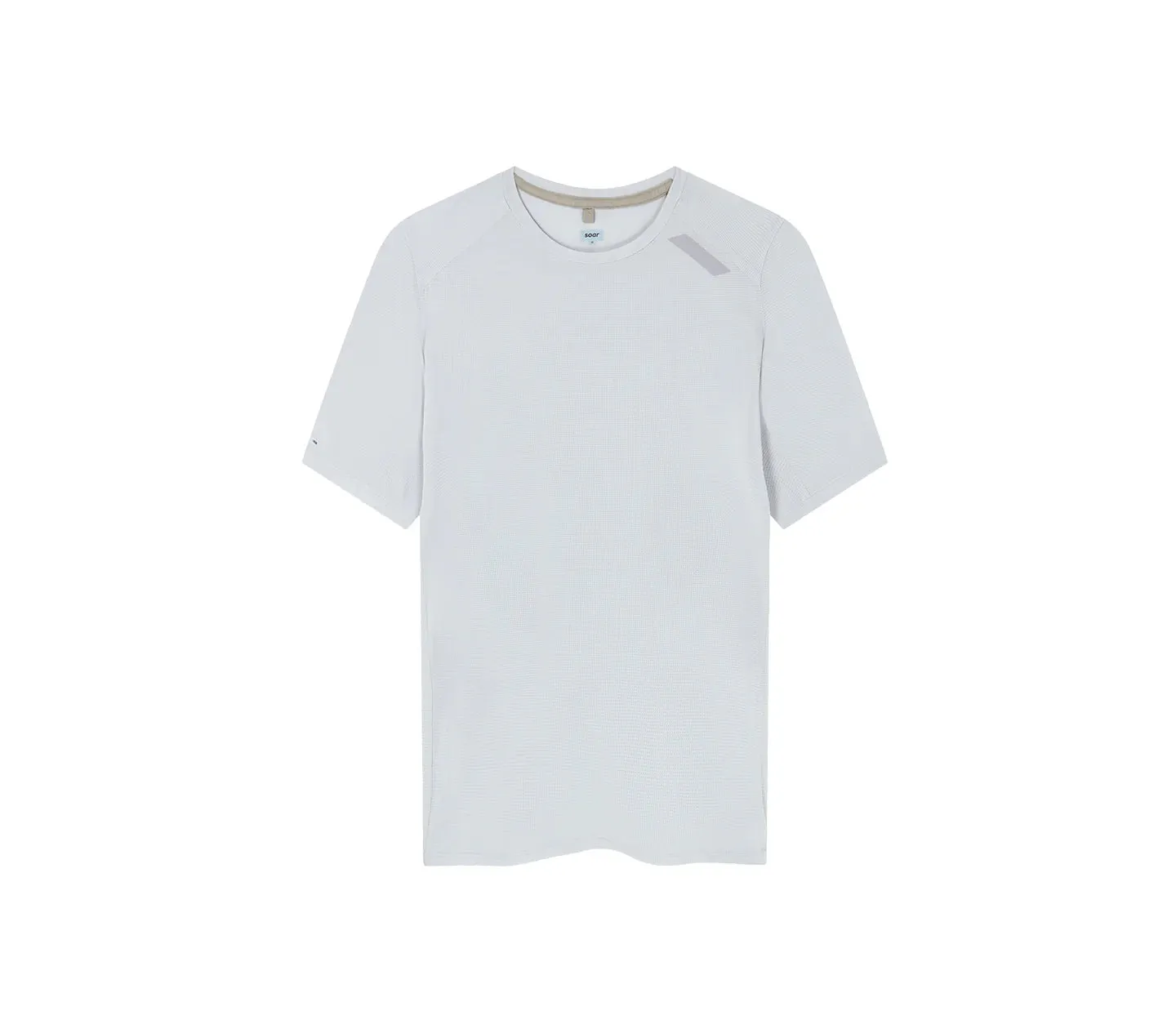 SOAR Running: Men's Eco Tech Tee - Grey