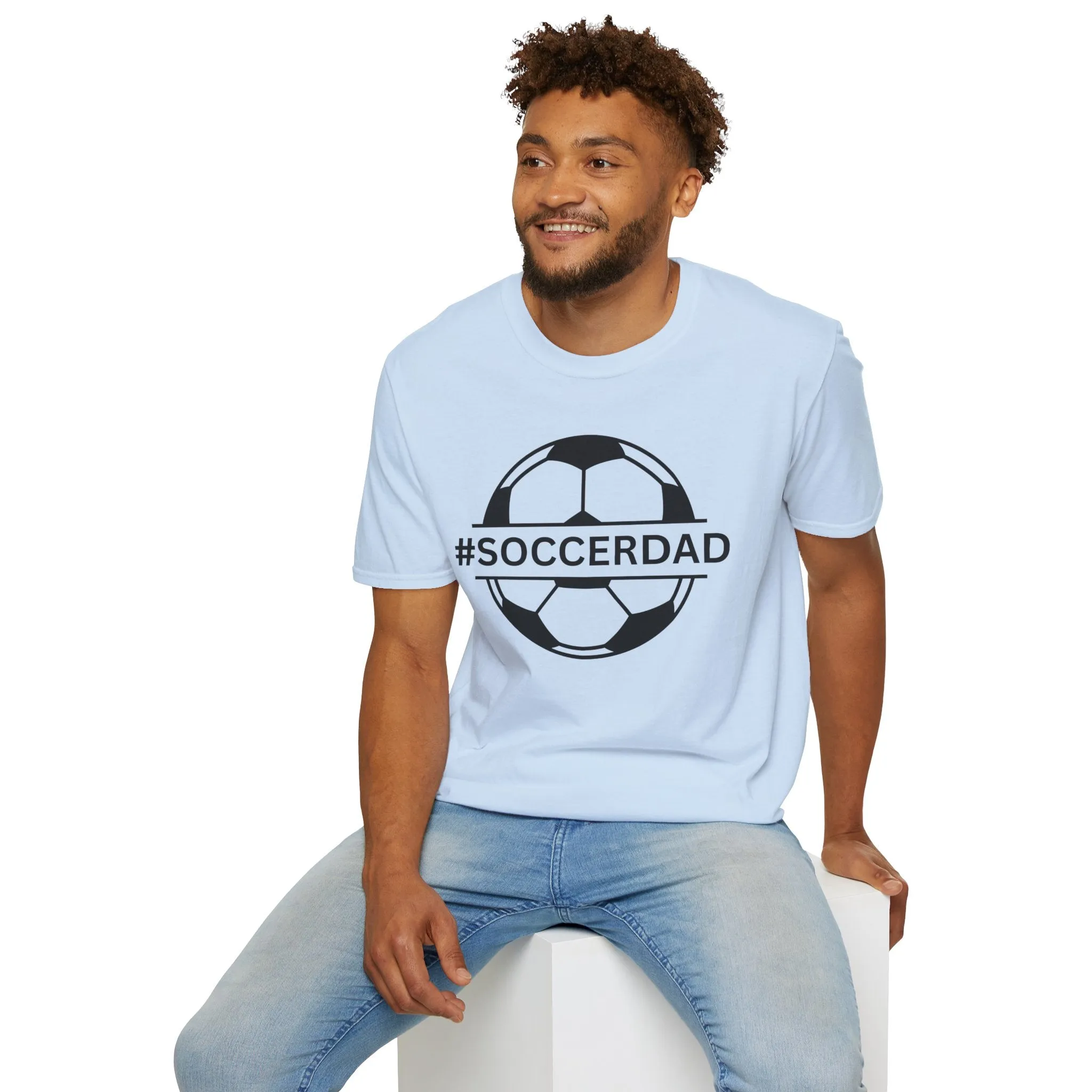 Soccer Dad T-Shirt - Softstyle Tee for Proud Sports Parents