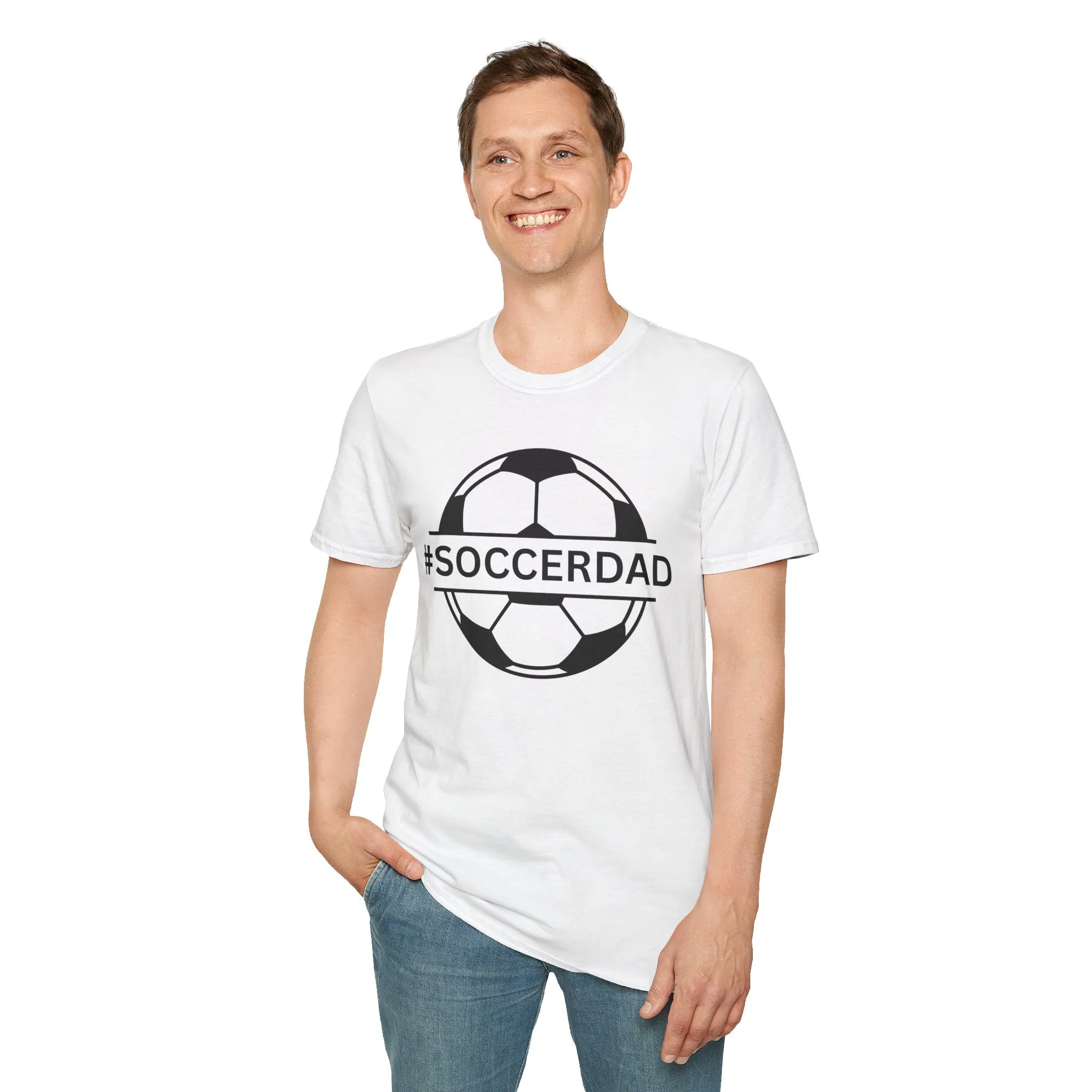 Soccer Dad T-Shirt - Softstyle Tee for Proud Sports Parents