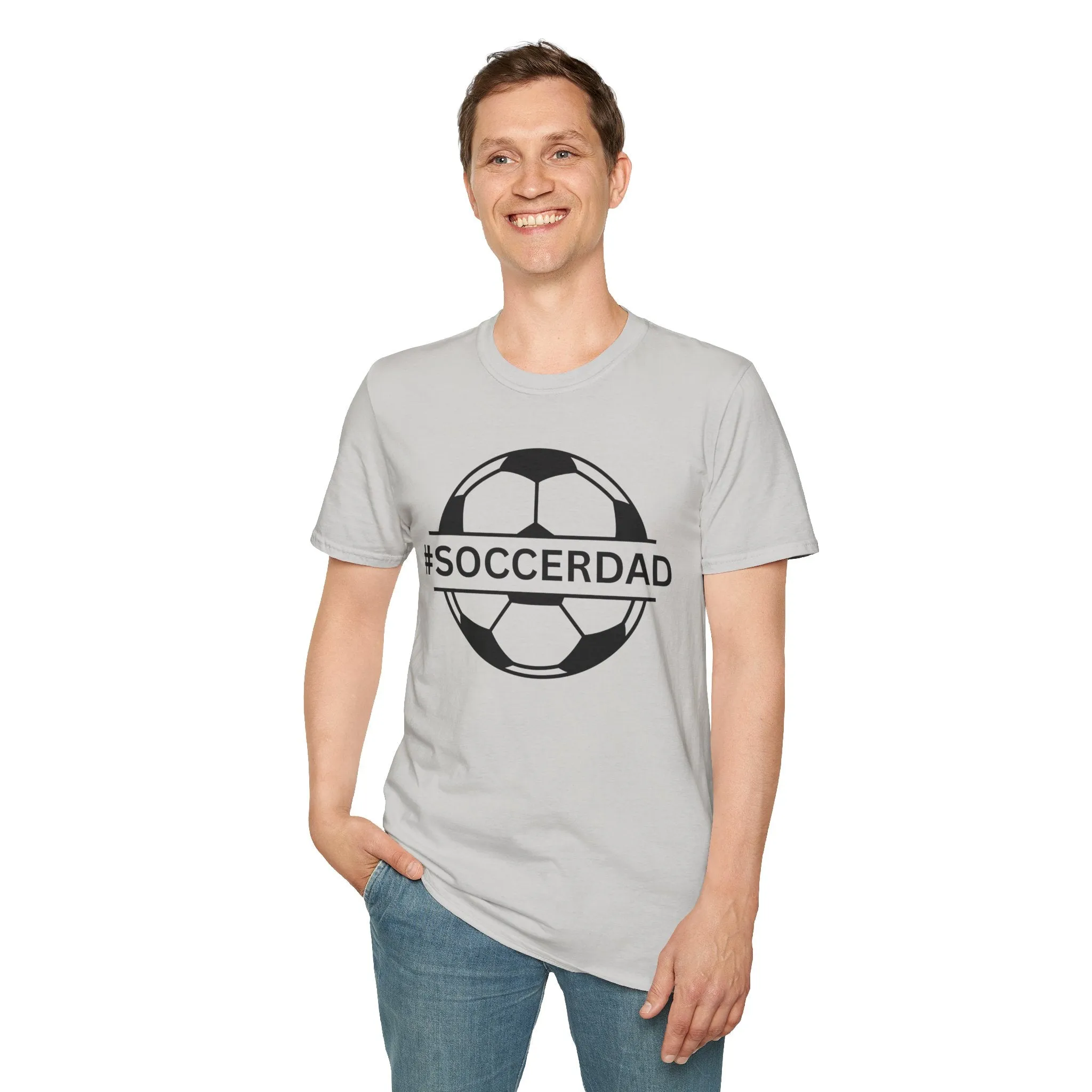 Soccer Dad T-Shirt - Softstyle Tee for Proud Sports Parents