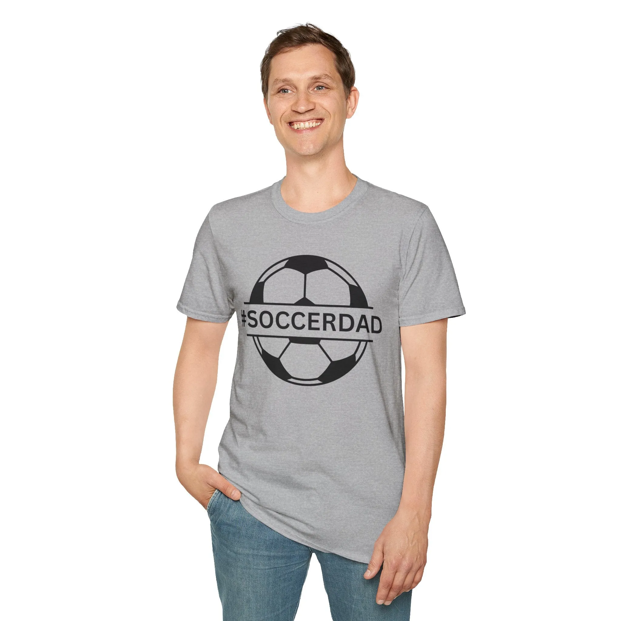 Soccer Dad T-Shirt - Softstyle Tee for Proud Sports Parents