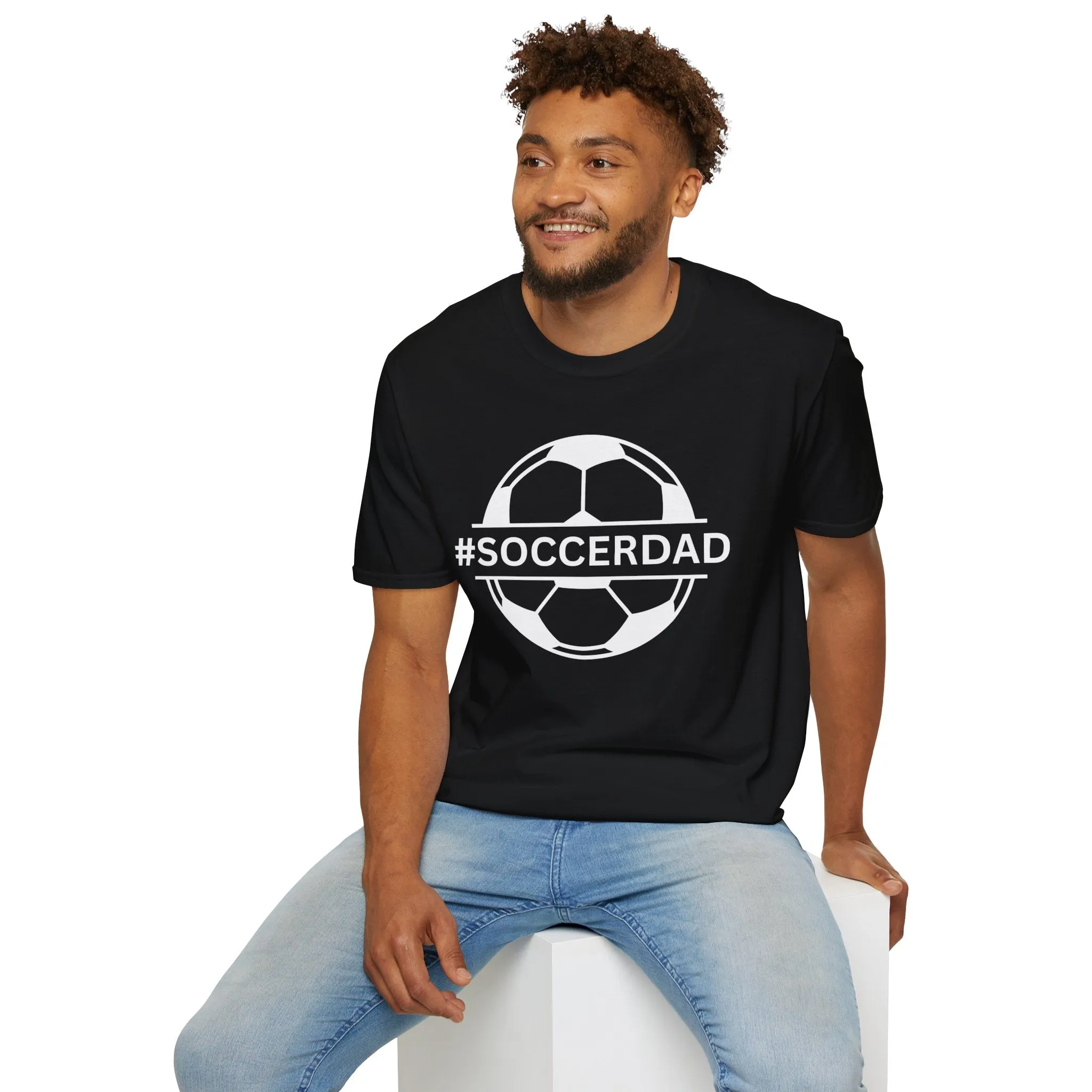 Soccer Dad T-Shirt - Softstyle Tee for Proud Sports Parents