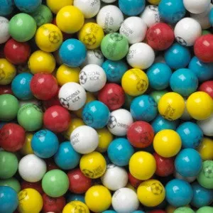 Soccer Gumballs 1" 850 Count Bulk