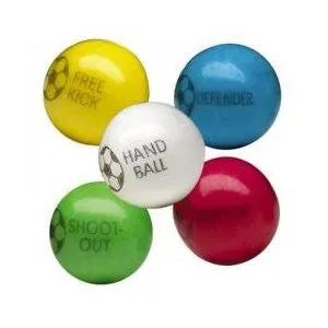 Soccer Gumballs 1" 850 Count Bulk