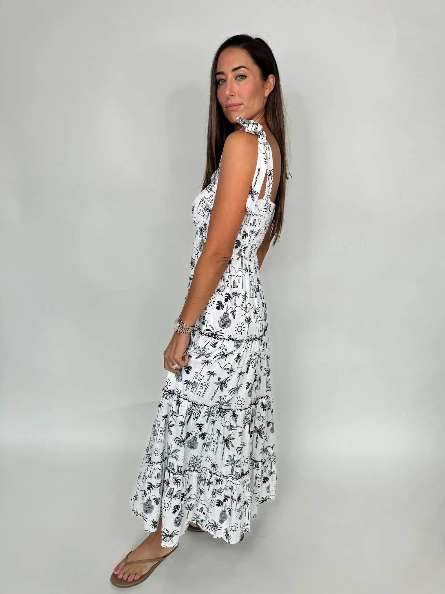 Sole Cute Long Dress Black