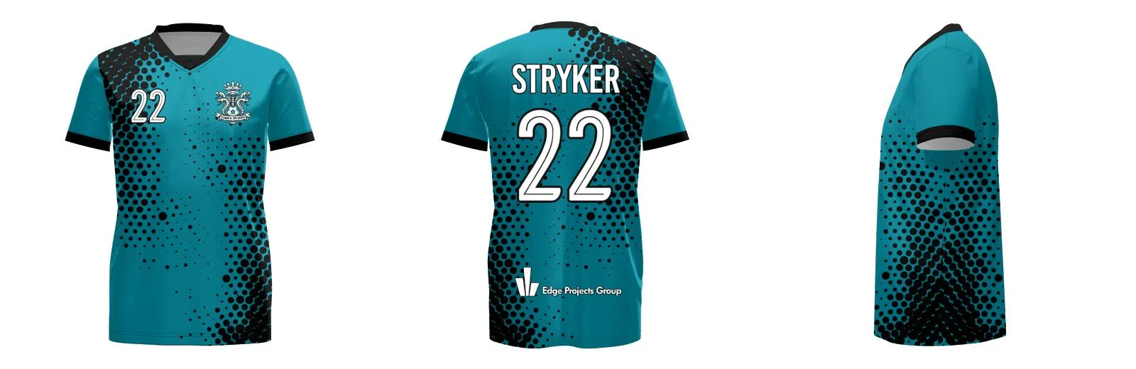 Speckle Core Soccer Jersey Insert V Neck Design Your Own Custom
