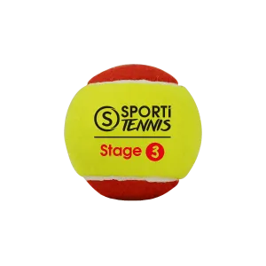 SPORTI PACKET OF 3 TENNIS BALLS STAGE 3