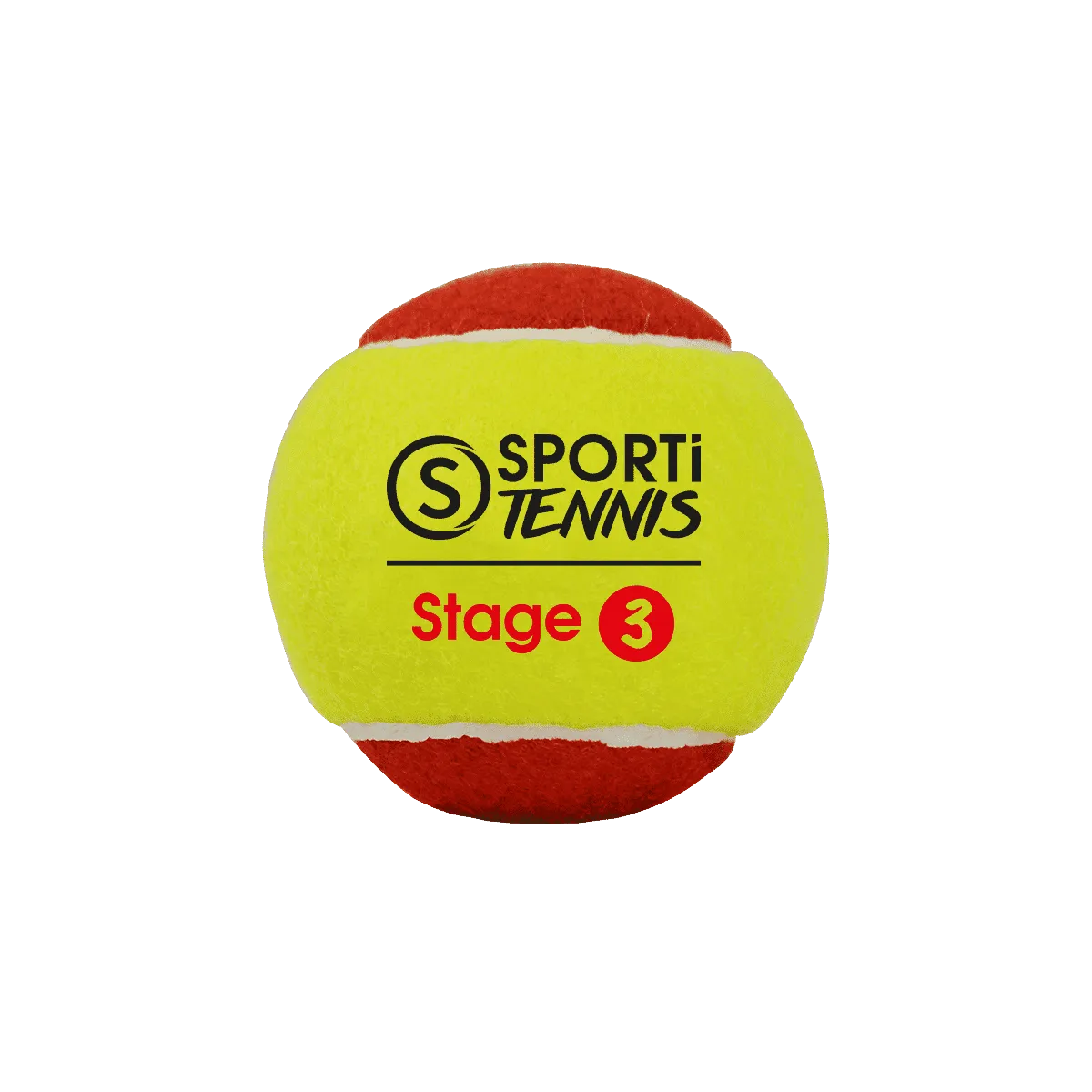 SPORTI PACKET OF 3 TENNIS BALLS STAGE 3