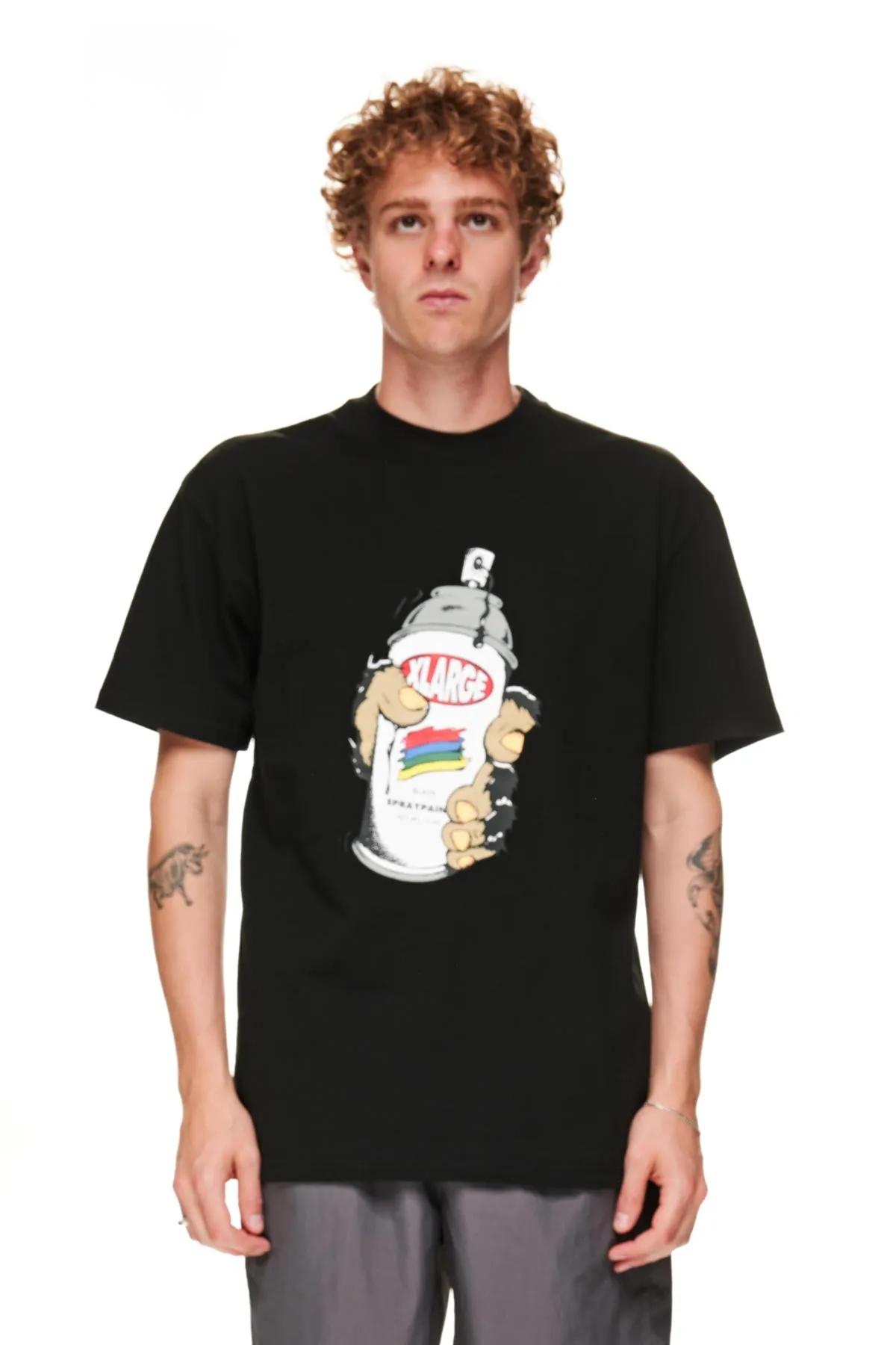 Spray SS Tee - Black
