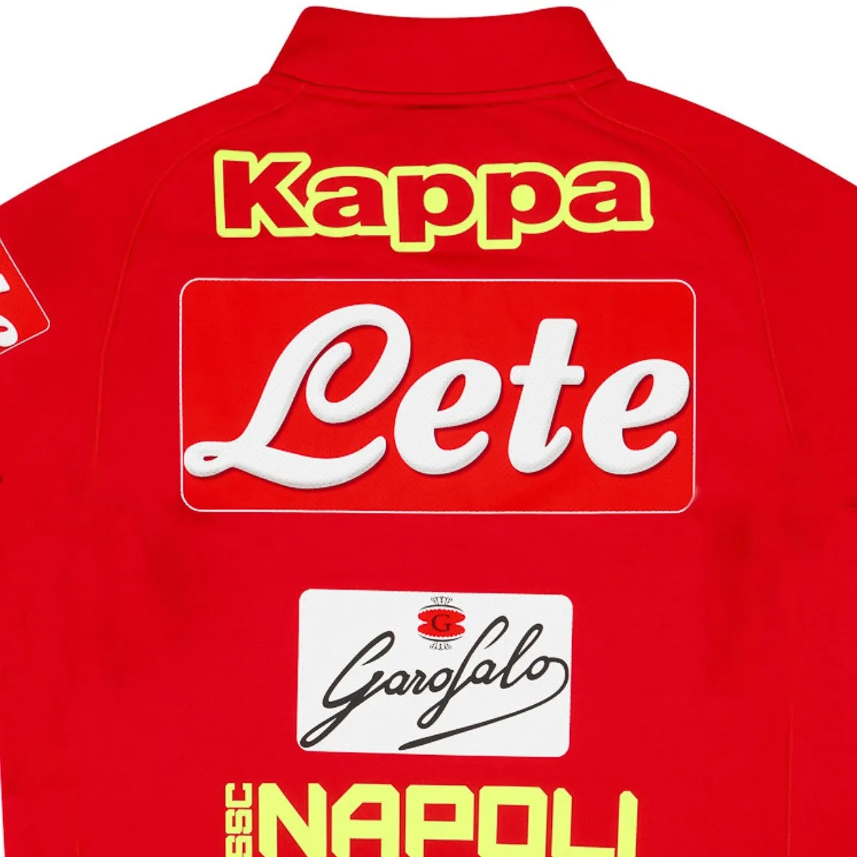 SSC Napoli red/black training technical tracksuit 2018/19 - Kappa