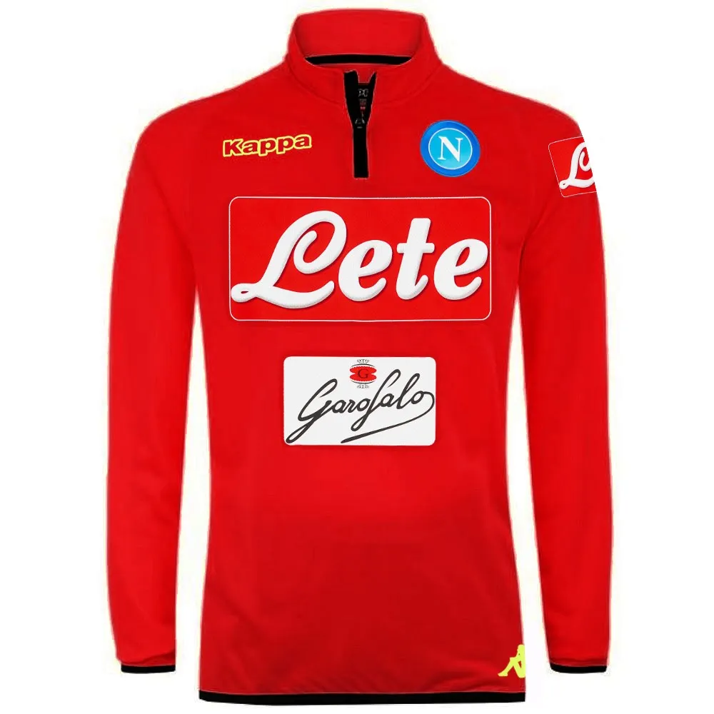 SSC Napoli red/black training technical tracksuit 2018/19 - Kappa