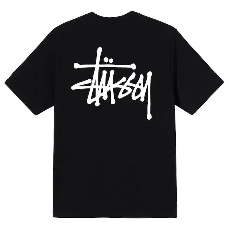 Stussy Basic Logo T-Shirt Black