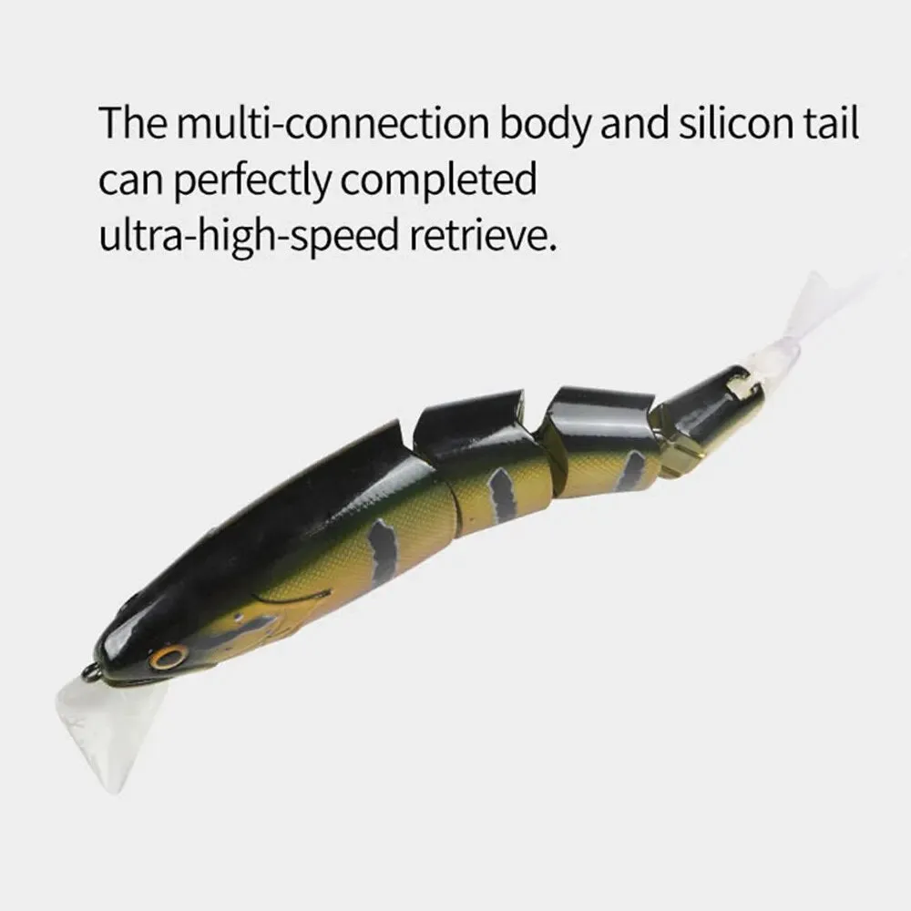 Swimming glide Bait Jointed Fishing Lure Floating quality Hard bait