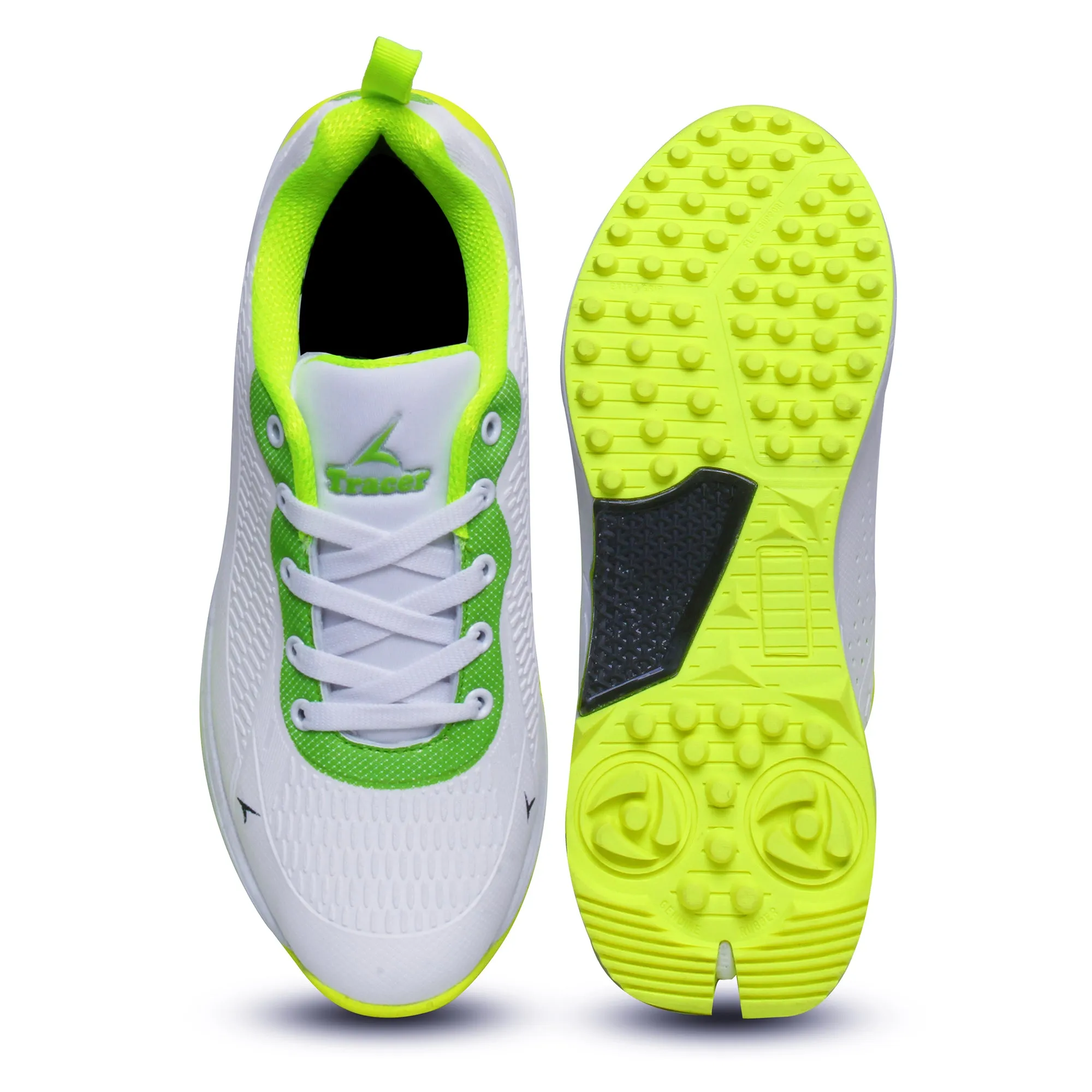 T-Spinner 194 Rubber Spikes Professional Cricket Shoes for Men