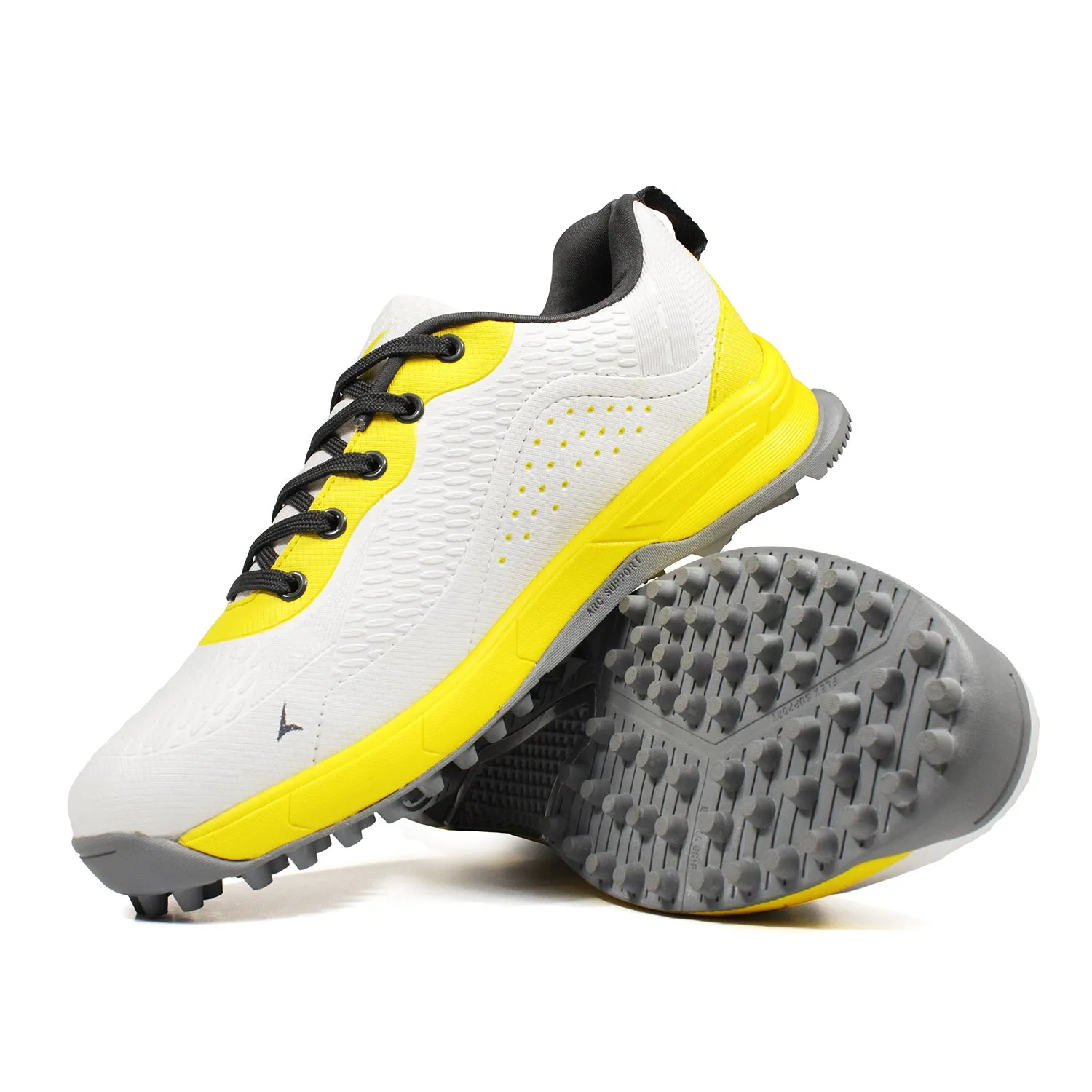 T-Spinner 194 Rubber Spikes Professional Cricket Shoes for Men
