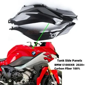 Tank Side Panels Fairings  For BMW S1000XR 2021 2023 Full Carbon Fiber 100%