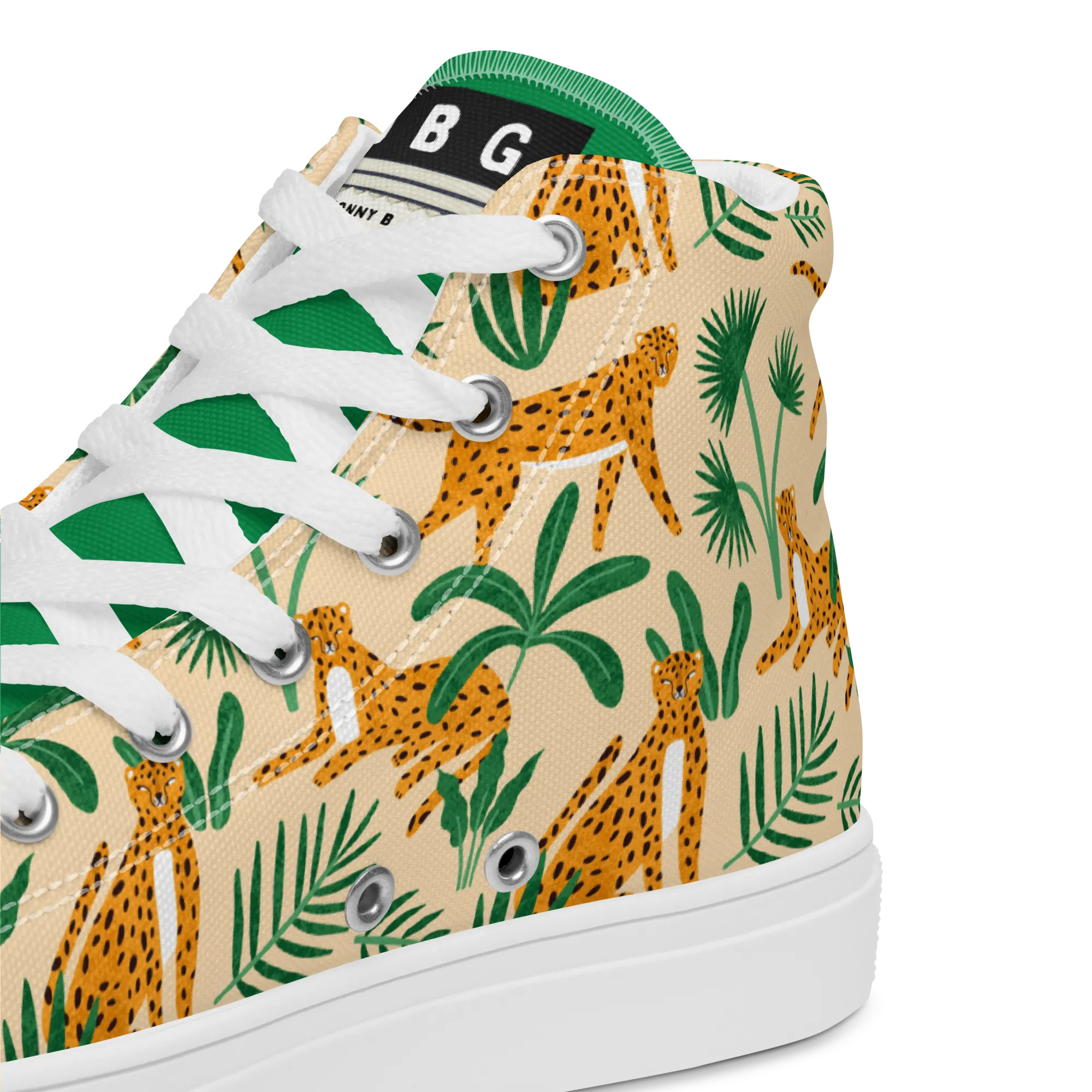 Tarangire - Women’s high top canvas shoes