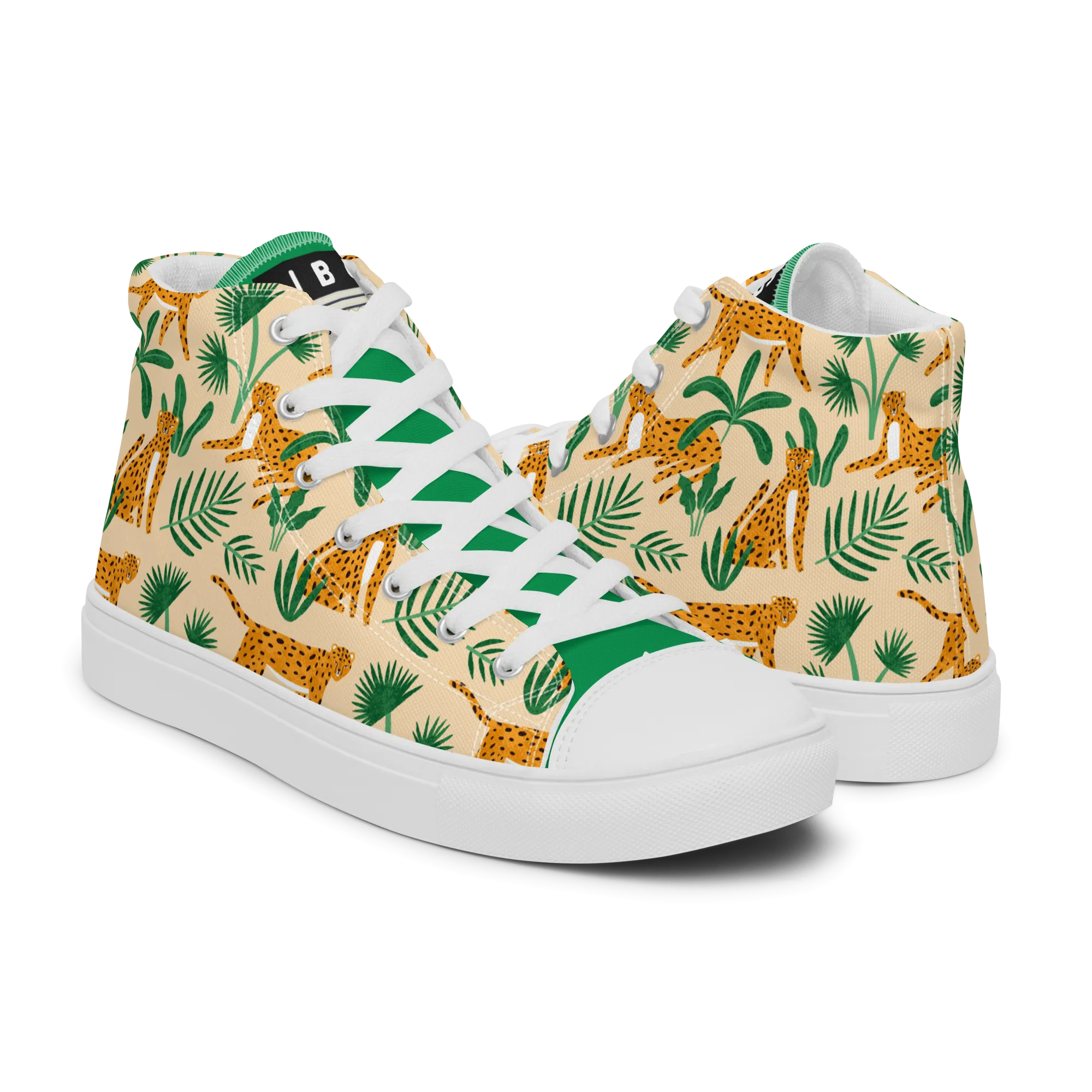 Tarangire - Women’s high top canvas shoes