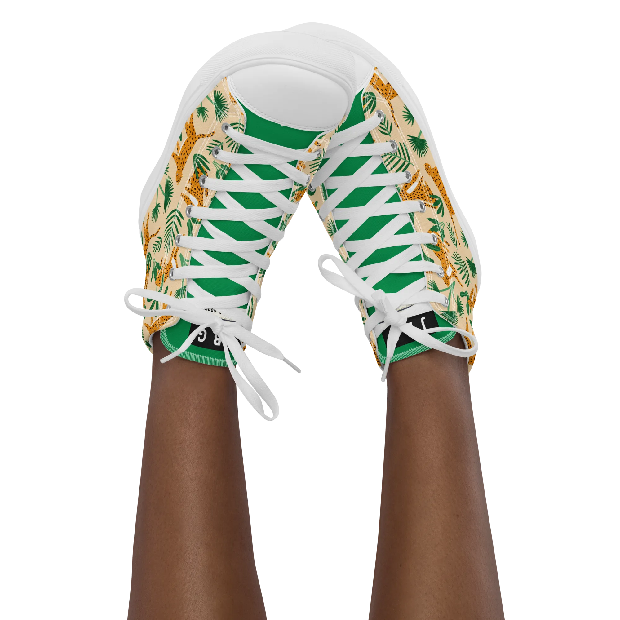 Tarangire - Women’s high top canvas shoes